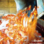 Essen im Eimer